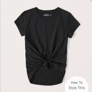 Abercrombie knotted tee